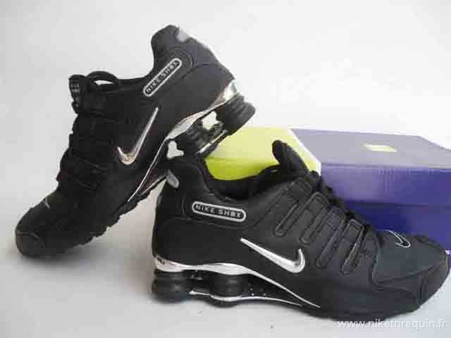 Nike Shox NZ noir argent (1)
